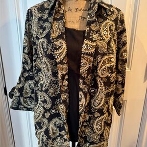 CK Banks NWT 2 for 1 Blouse. Size X.